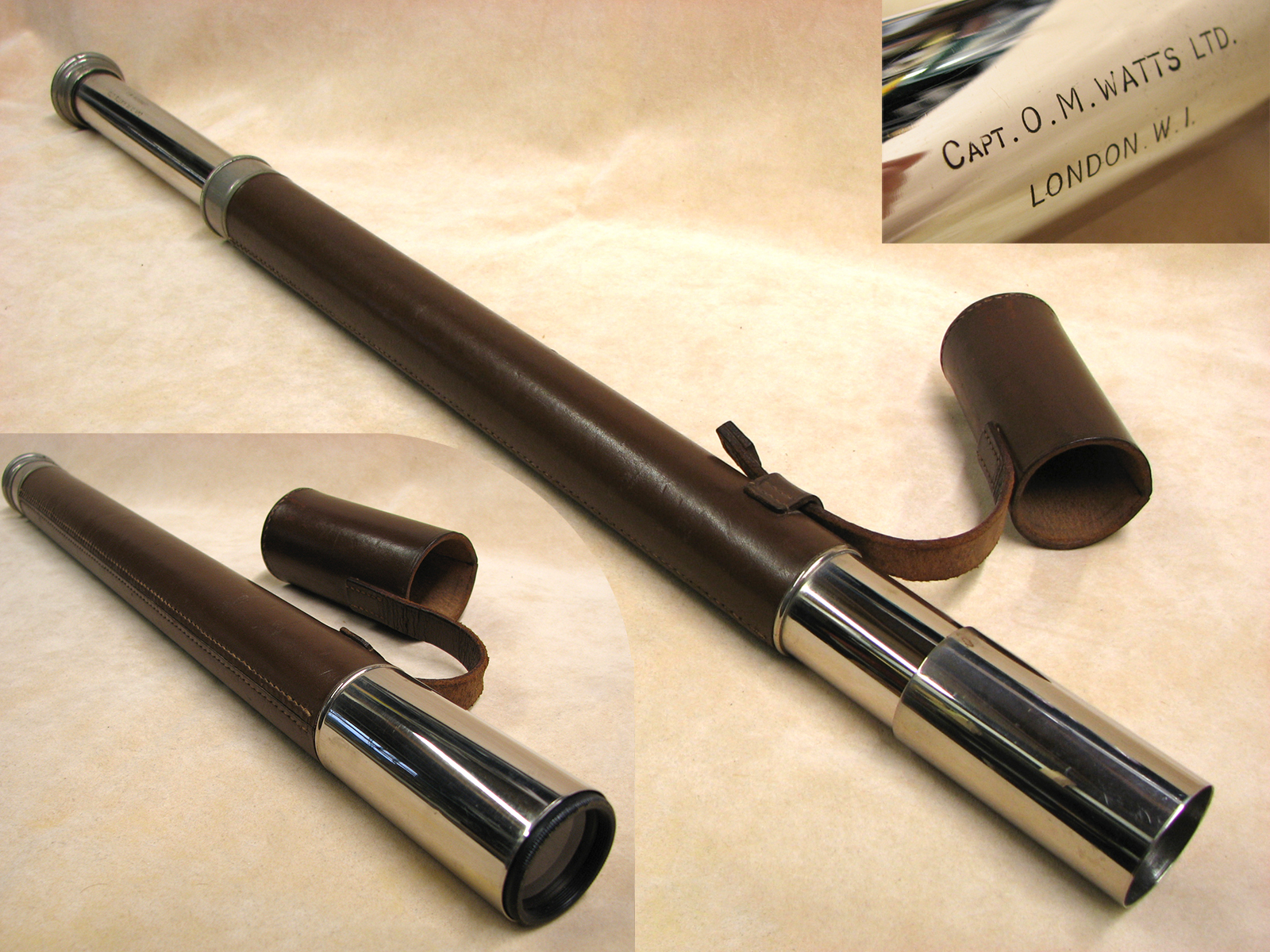 Capt. O. M. WATTS Officer of the Watch telescope